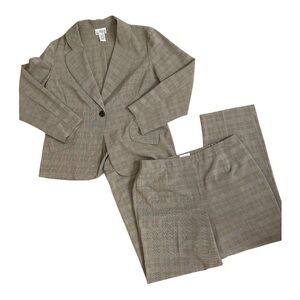 K.C. New York Woman’s Tan Blazer and Suit Pants